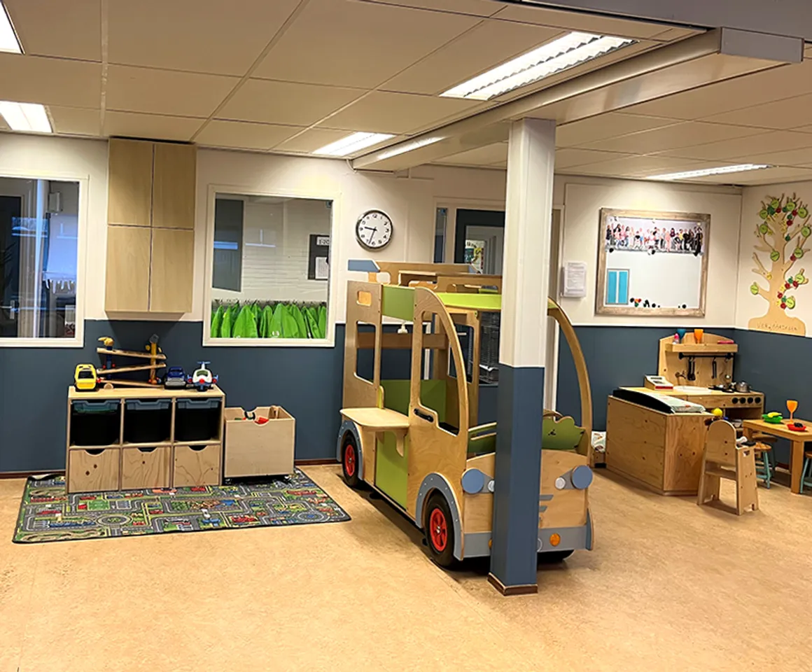 Groepsruimte bij Peuteropvang t Opstapje Maarssen van kinderopvang Kind&co ludens