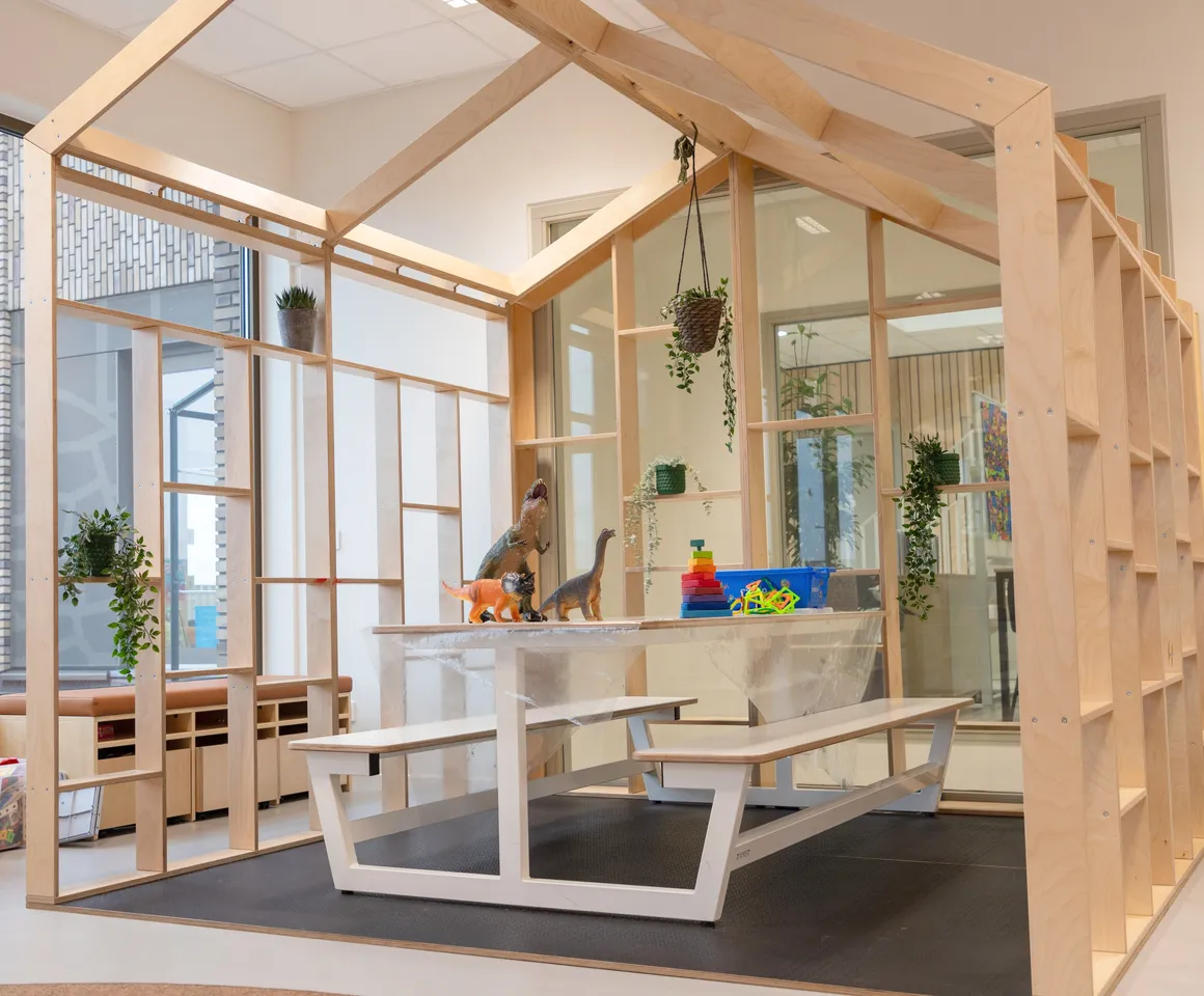 De speelhoek bij buitenschoolse opvang Leeuwesteyn, Kinderopvang Kind&co ludens