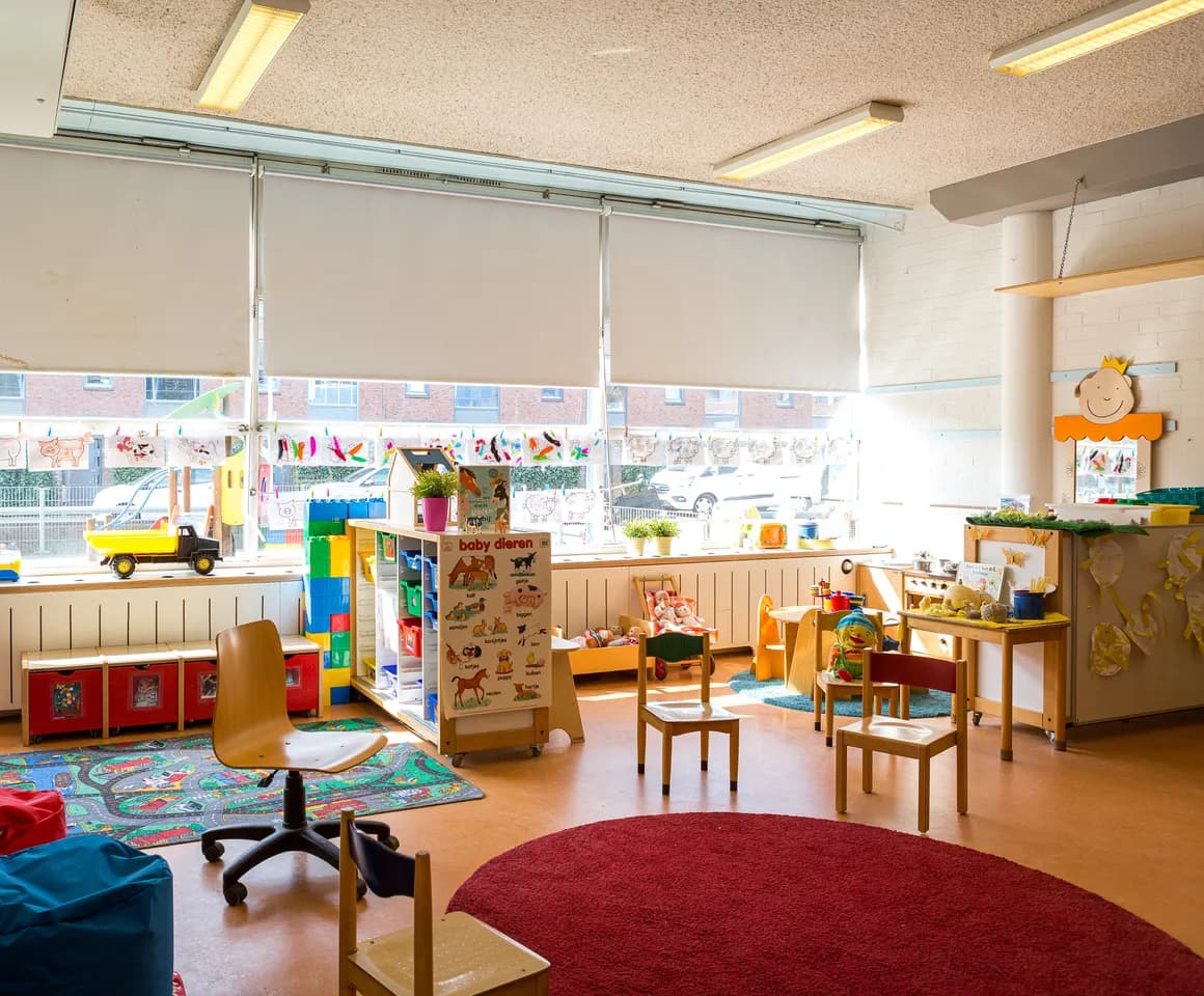Groepsruimte bij Peuteropvang Kleine Poort Utrecht van kinderopvang Kind&co ludens