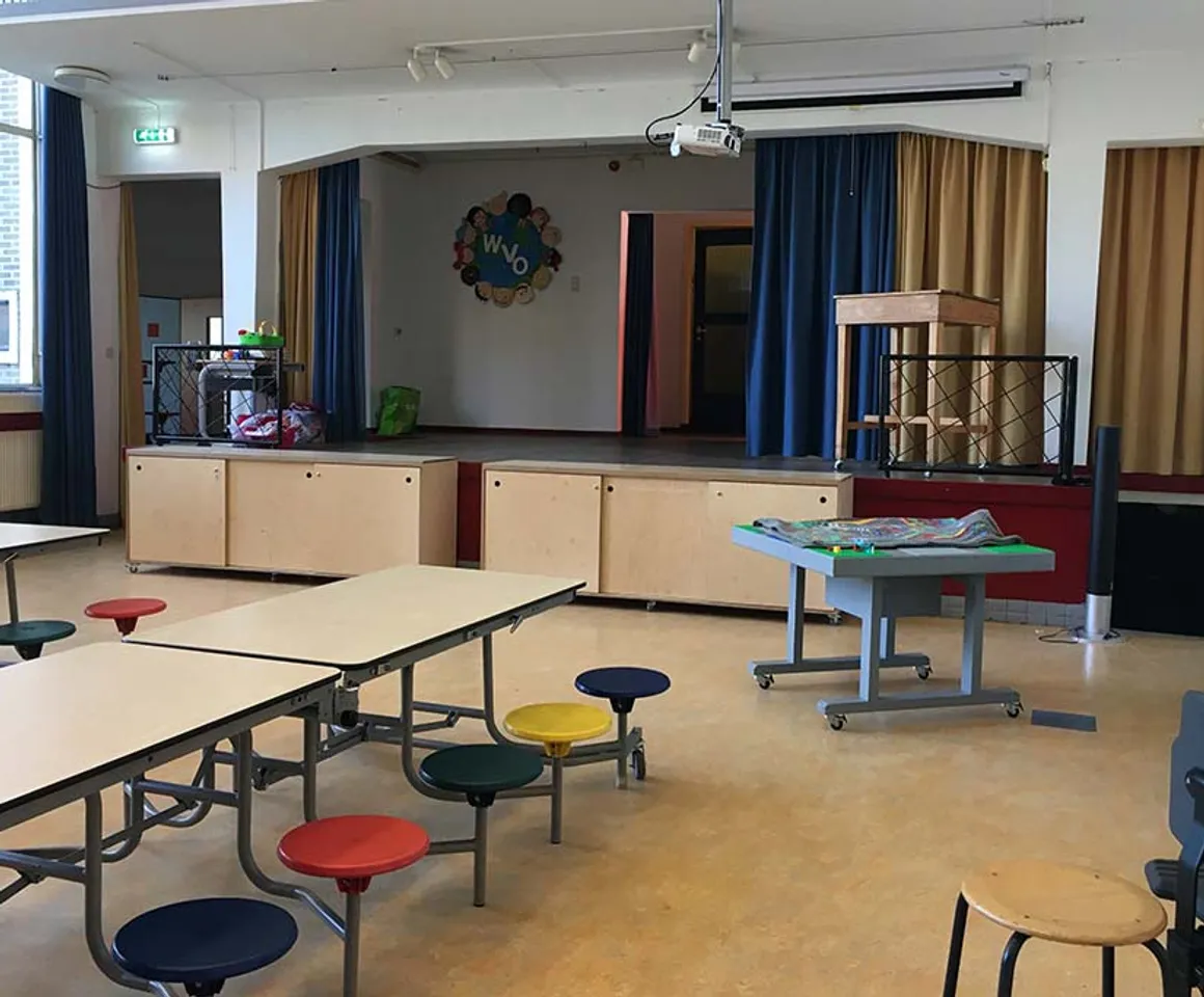 Groepsruimte bij BSO Woerden Scheepsmaatjes van kinderopvang Kind&co ludens