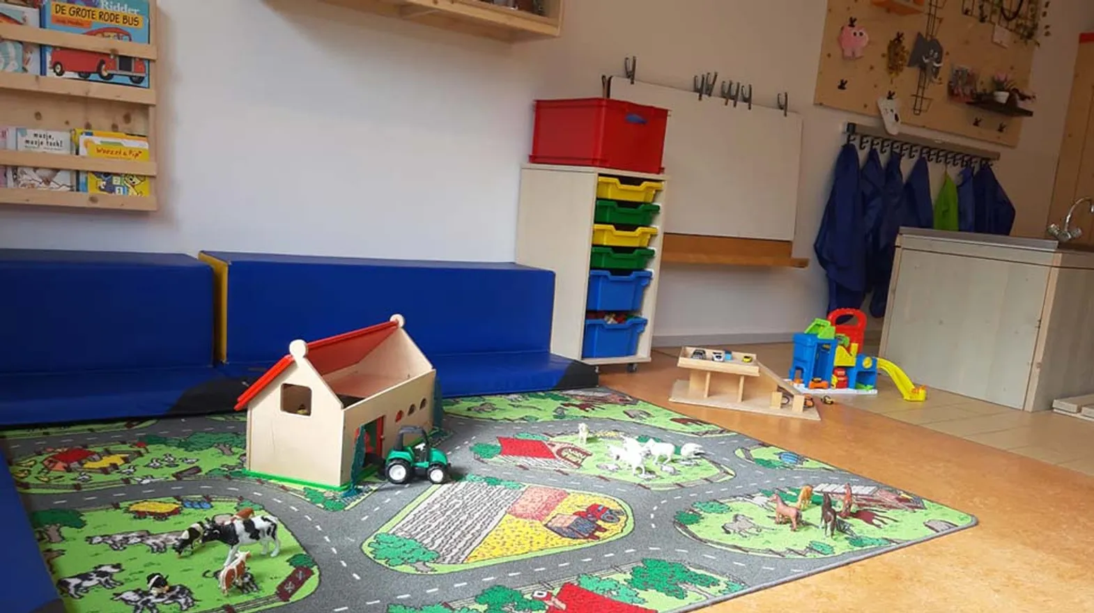 Speelhoek bij peuteropvang Grutje in Odijk van kinderopvang Kind&co ludens