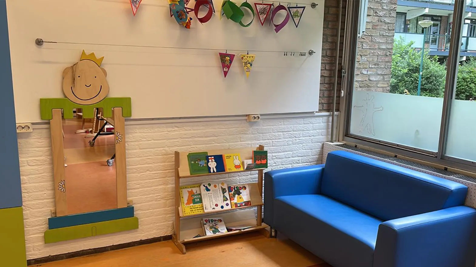 Zithoek bij Peuteropvang Woerden Peuterkwartier van kinderopvang Kind&co ludens