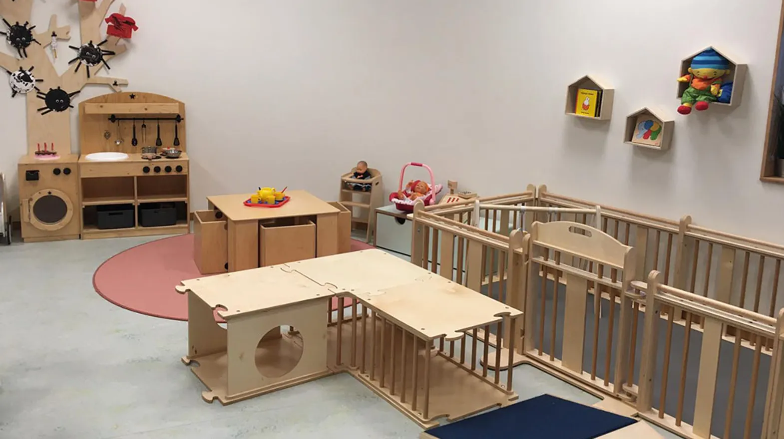 Speelruimte bij kinderdagverblijf Veenendaal Zwaluw van kinderopvang Kind&co ludens