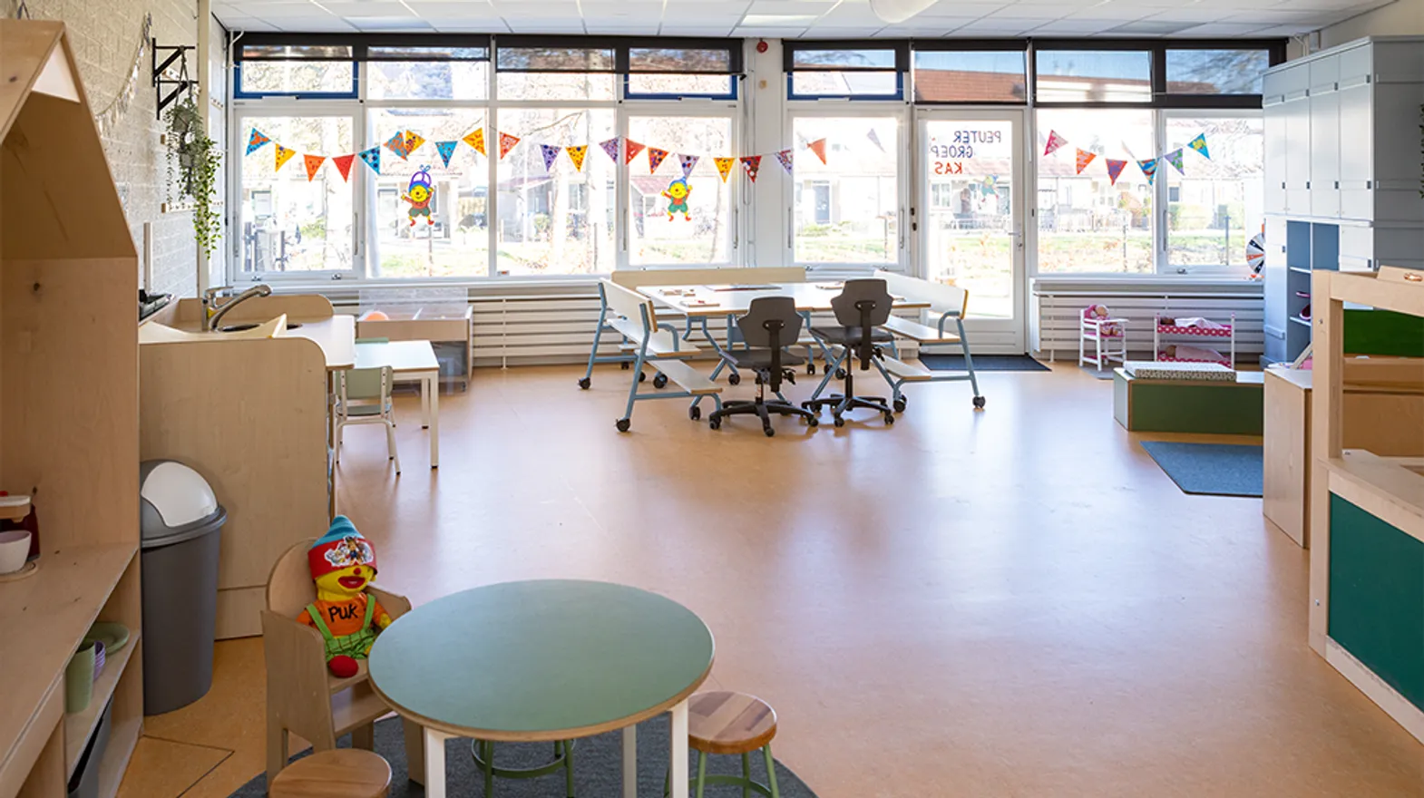 Groepsruimte bij Peuteropvang Waddinxveen KAS van kinderopvang Kind&co ludens