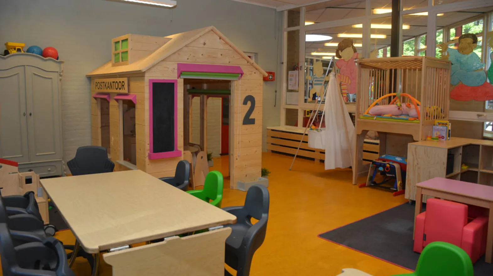 Groepsruimte bij Kinderdagverblijf Zeist Kerckebosch van kinderopvang Kind&co ludens