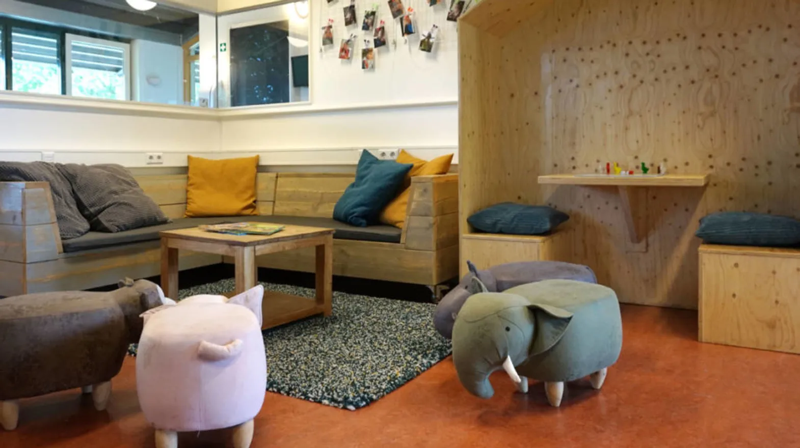 De rusthoek bij buitenschoolse opvang Ridderhof, kinderopvang Kind&co ludens