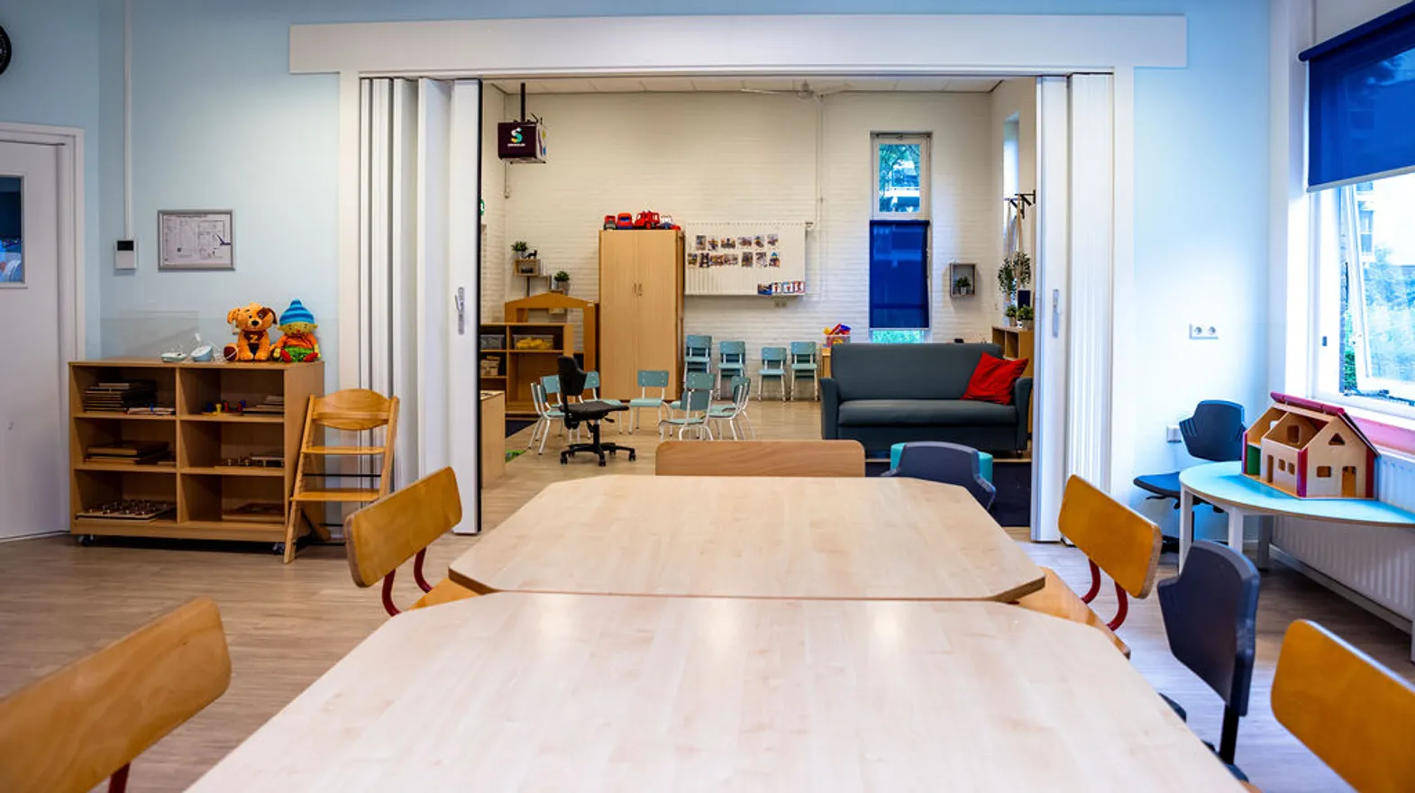 Groepsruimte bij peuteropvang Tinkelbel in Woerden van kinderopvang Kind&co ludens