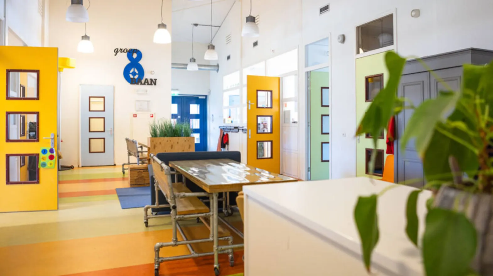 De groepsruimte van buitenschoolse opvang Turfhuis bij kinderopvang Kind&co Ludens