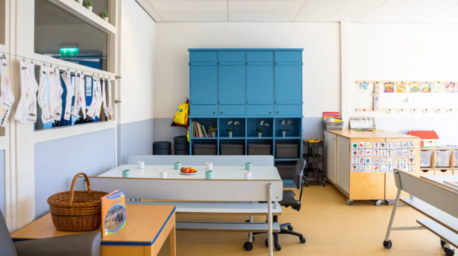 De groepsruimte van buitenschoolse opvang Turfhuis bij kinderopvang Kind&co Ludens