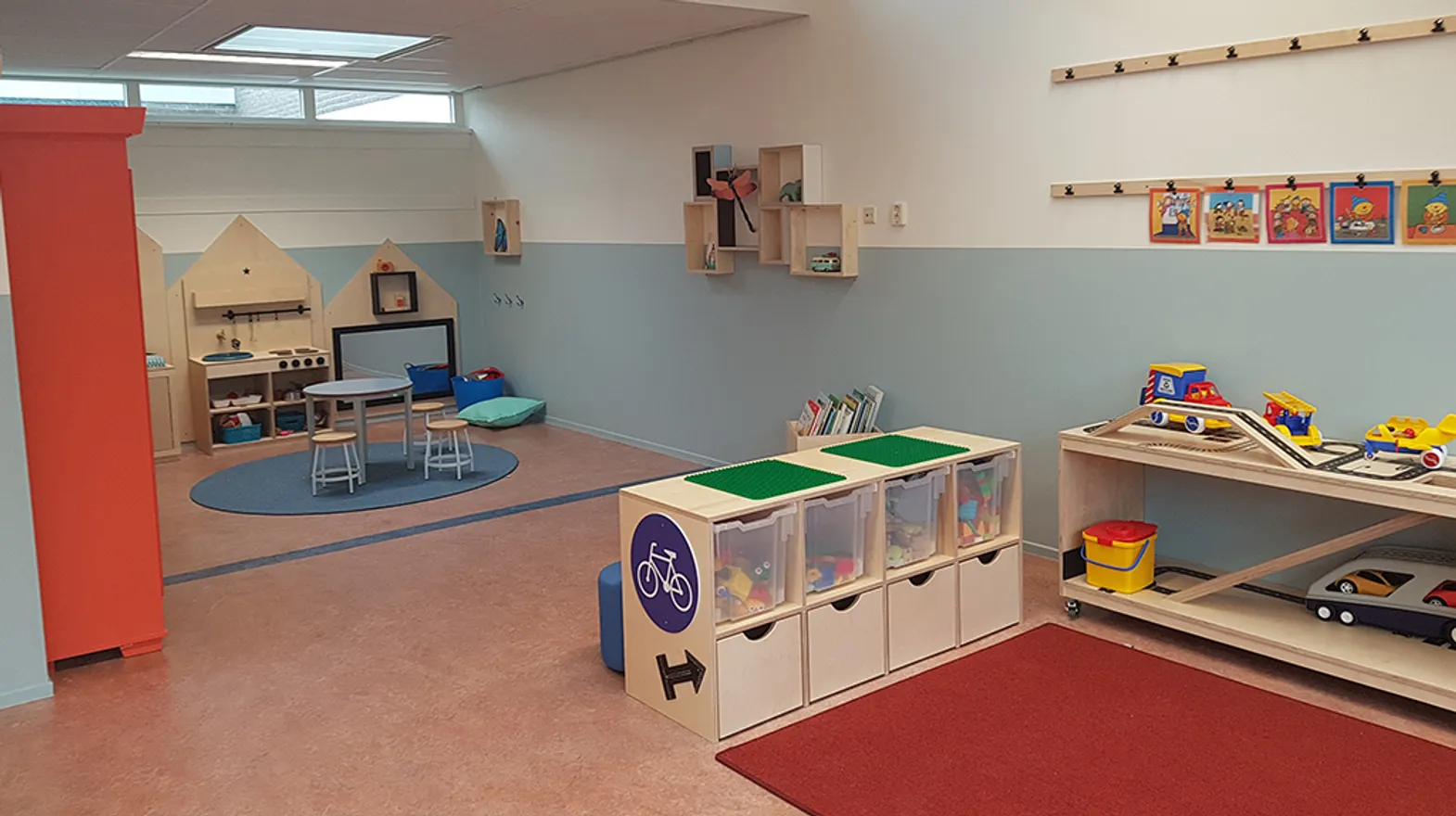 Groepsruimte bij Peuteropvang De Brug Nieuwerbrug van kinderopvang Kind&co ludens