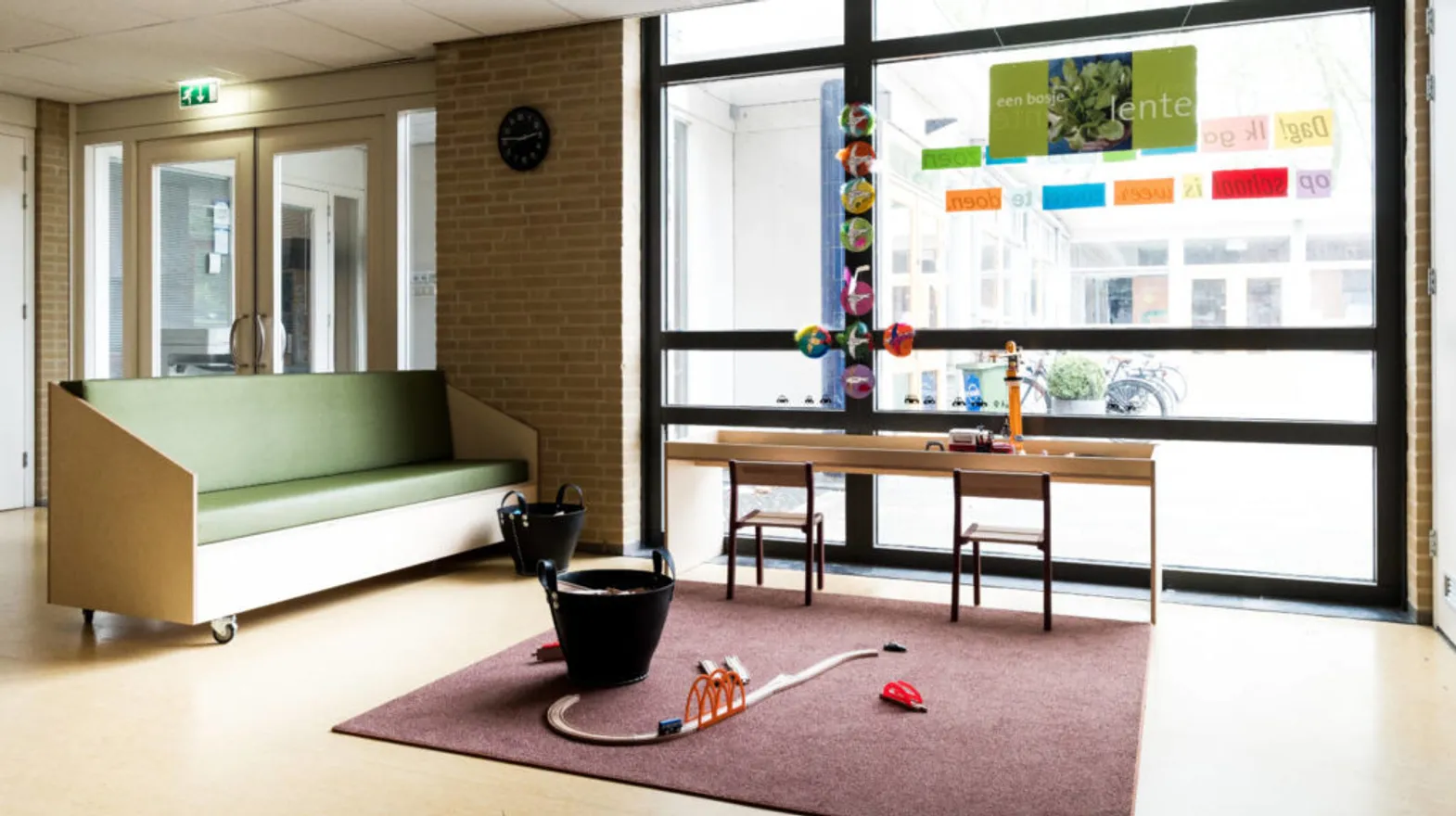 Huiskamer bij BSO Vleuten Willibrord van kinderopvang Kind&co ludens