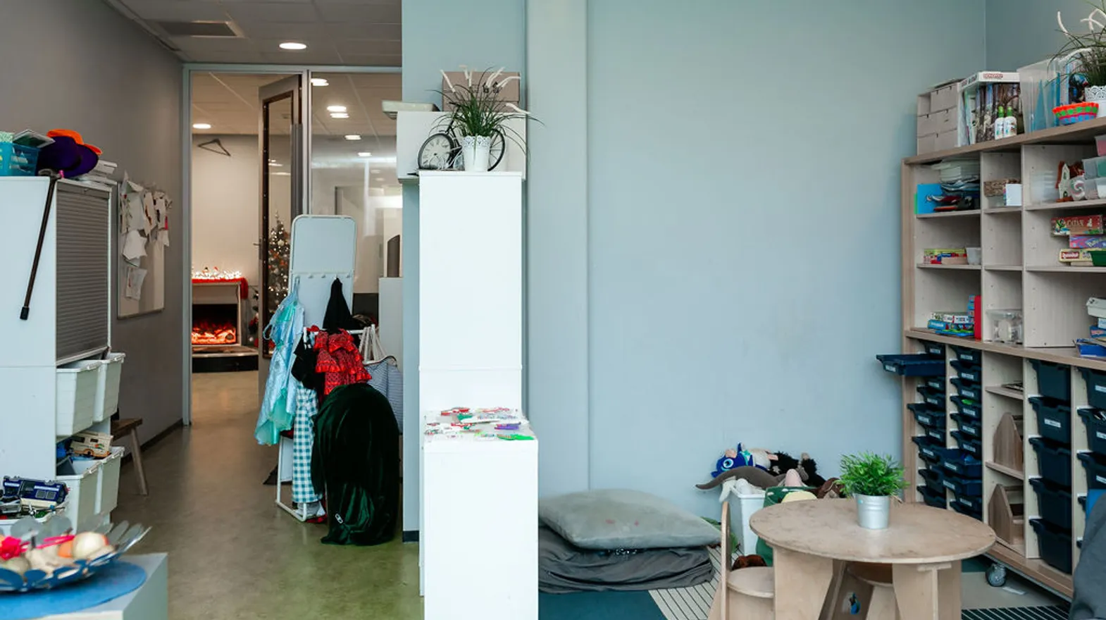 De groepsruimte van buitenschoolse opvang Odin, Kind&co Ludens