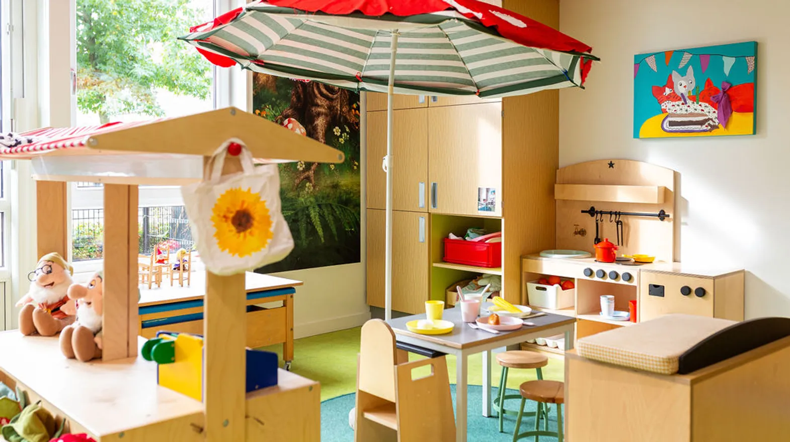 Speelhoek bij Peuteropvang Baarn Twinkel van kinderopvang Kind&co ludens