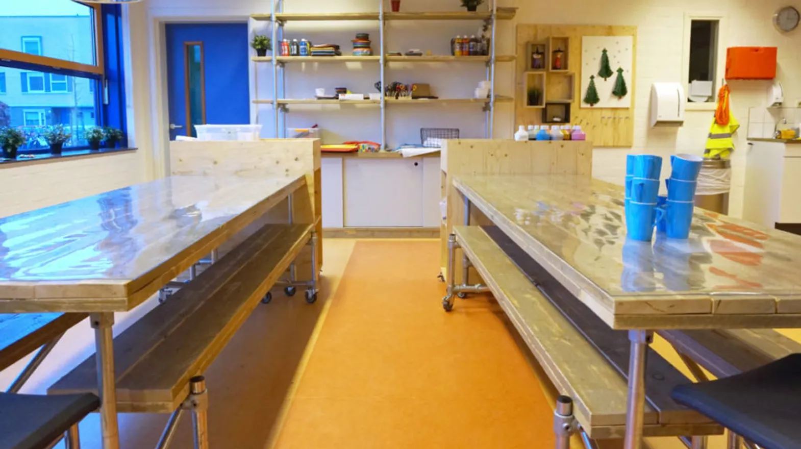 De groepsruimte van buitenschoolse opvang Carillon, kinderopvang Kind&co Ludens