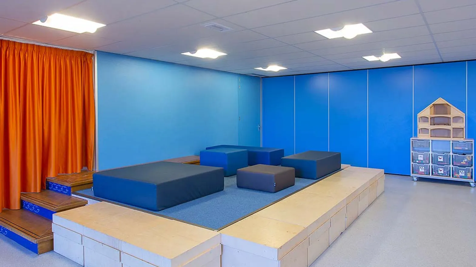De chill-hoek bij buitenschoolse opvang Spoorzoekers, Kind&co ludens
