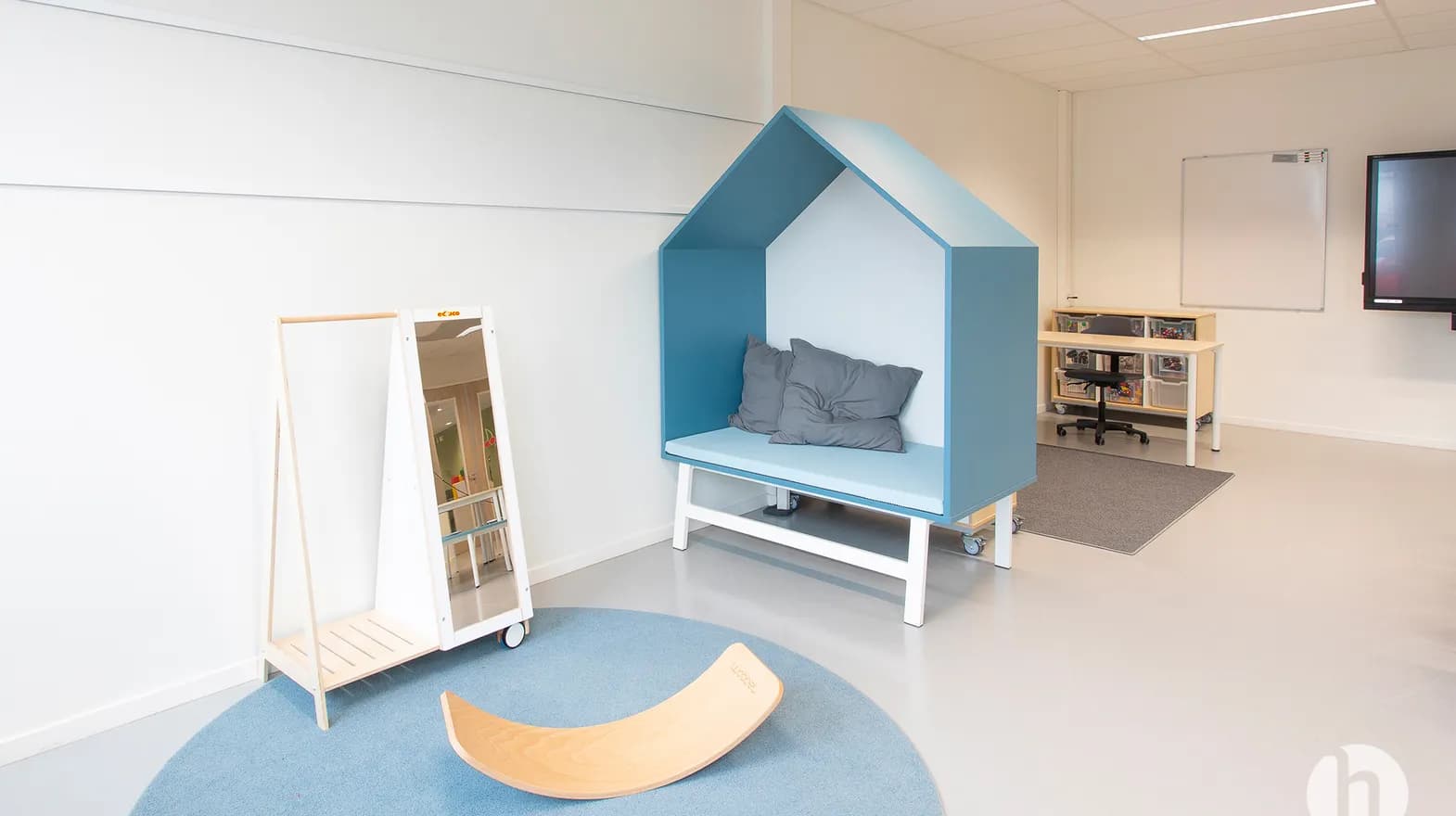 Groepsruimte bij KDV Vleuten Haarzicht van kinderopvang Kind&co ludens