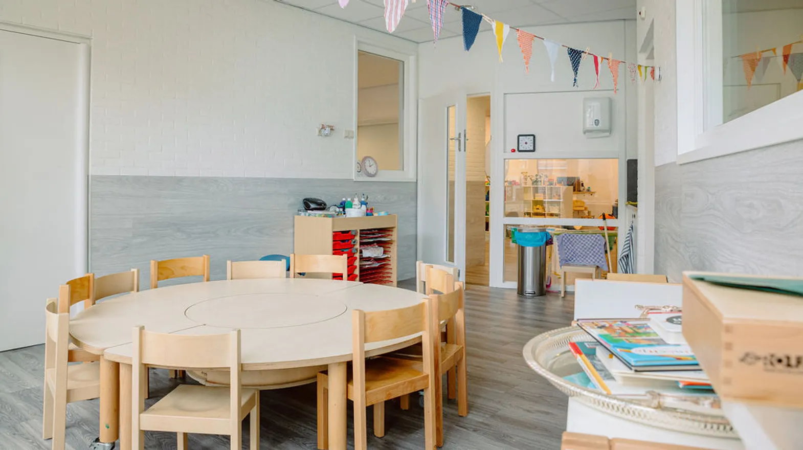 De groepsruimte van peuteropvang De Tuinkabouter, kinderopvang Kind&co ludens