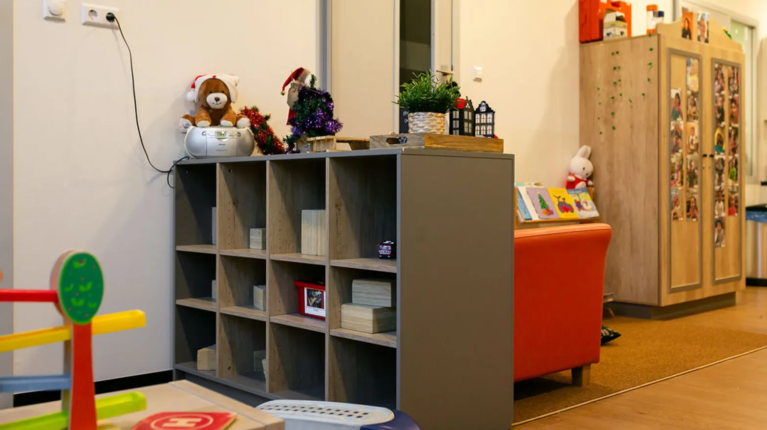 De groepsruimte van peuteropvang Ondiep, Kind&co Ludens