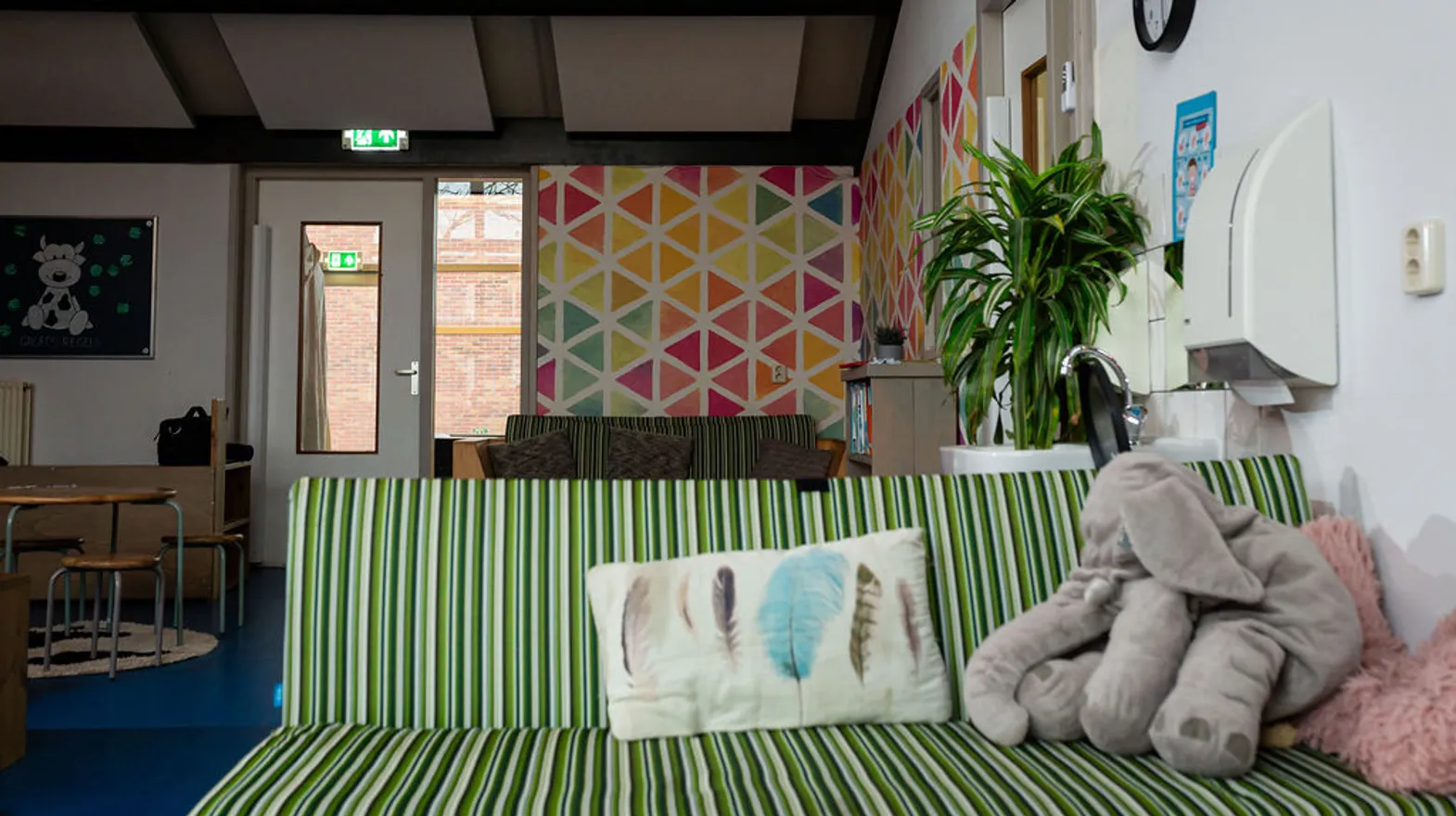 De groepsruimte van buitenschoolse opvang Villa Kakelbont bij kinderopvang Kind&co Ludens