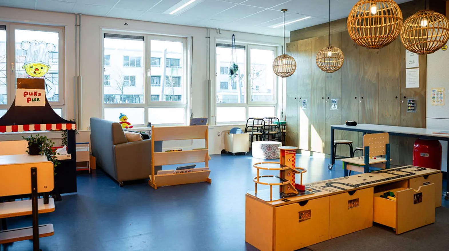 Groepsruimte bij Peuteropvang Uilen Kortenhoef van kinderopvang Kind&co ludens
