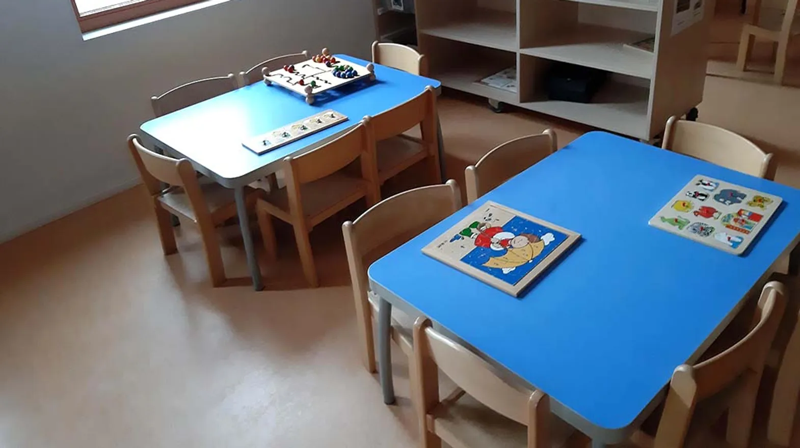 Groepsruimte bij Peuteropvang Weesp Speelrijk van kinderopvang Kind&co ludens