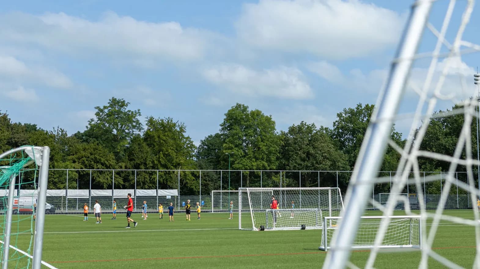 Sportvelden bij BSO Woerden Sportlust van kinderopvang Kind&co ludens
