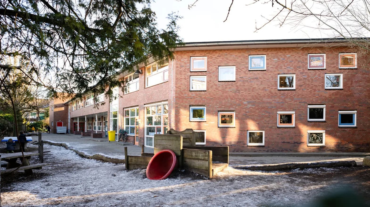 Gebouw van BSO Utrecht het Tuinhuis bij kinderopvang Kind&co ludens