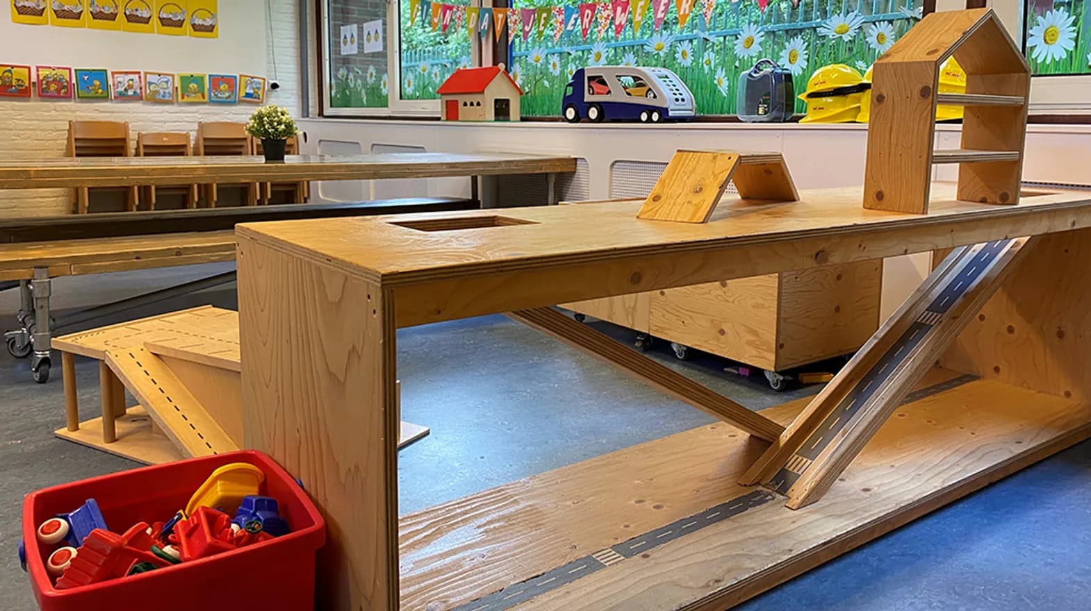 Speelruimte bij Peuteropvang Gouda de Cirkel van kinderopvang Kind&co ludens