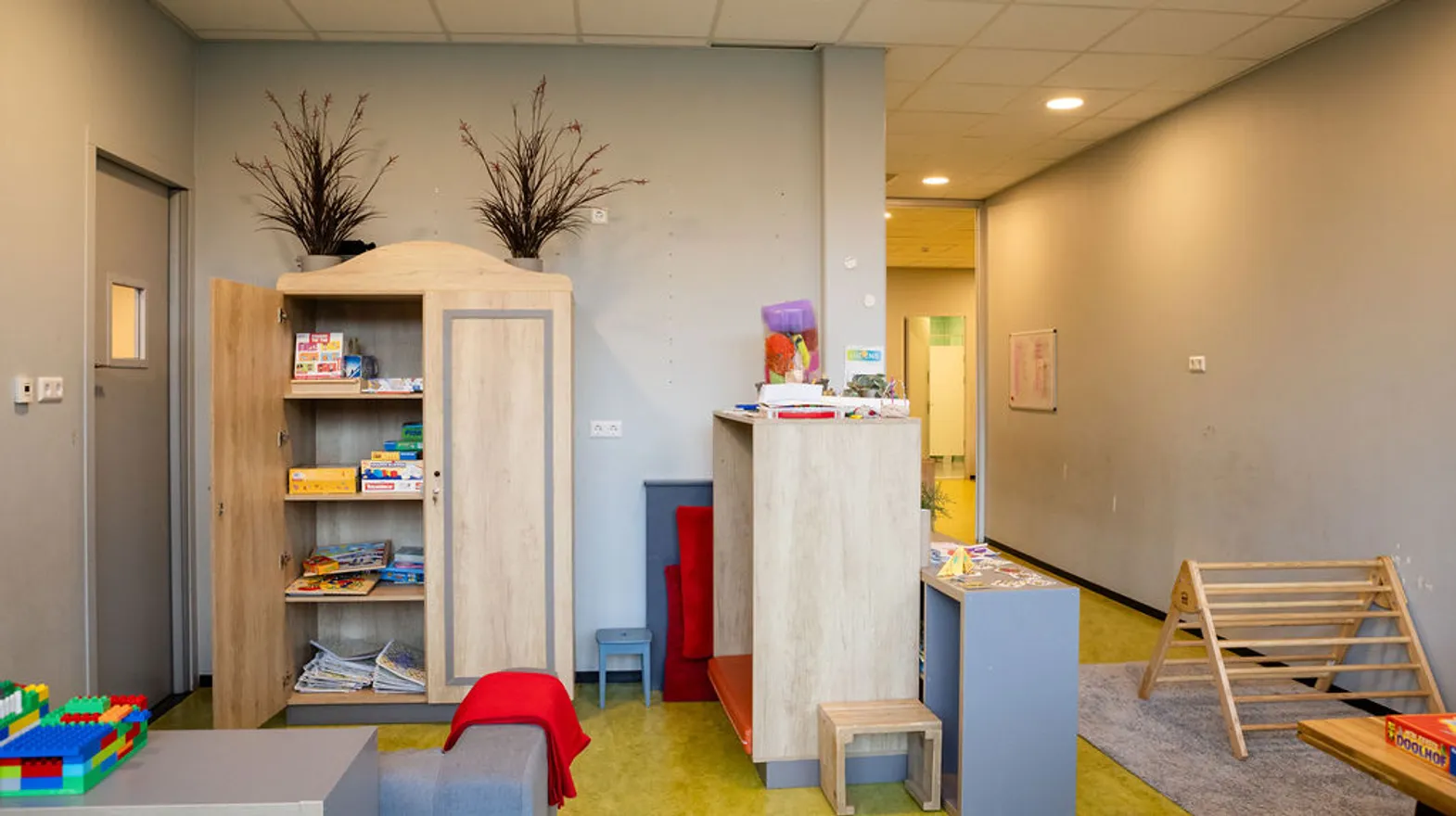 De groepsruimte van buitenschoolse opvang Odin, Kind&co Ludens