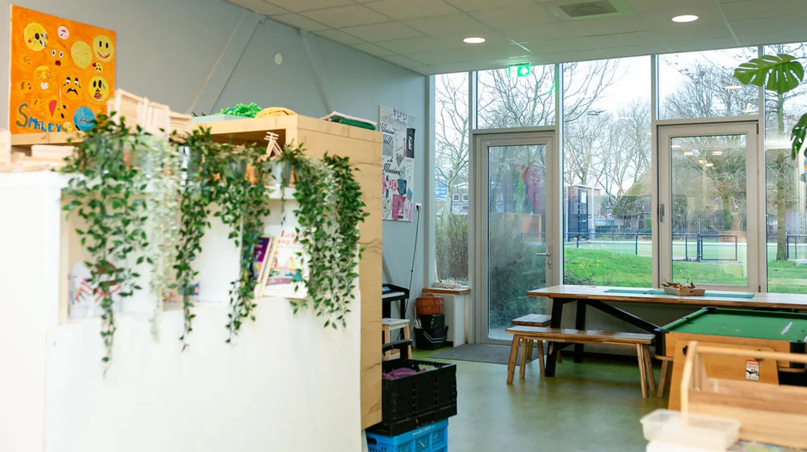 De groepsruimte van buitenschoolse opvang Odin, Kind&co Ludens