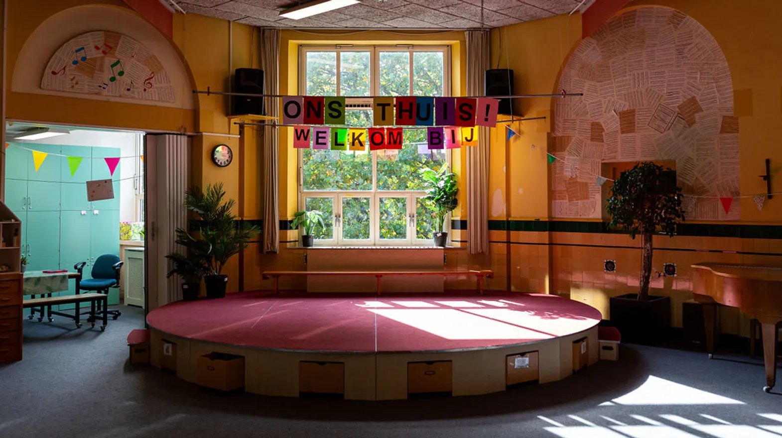 Groepsruimte van BSO Podium Baarn bij kinderopvang Kind&co ludens