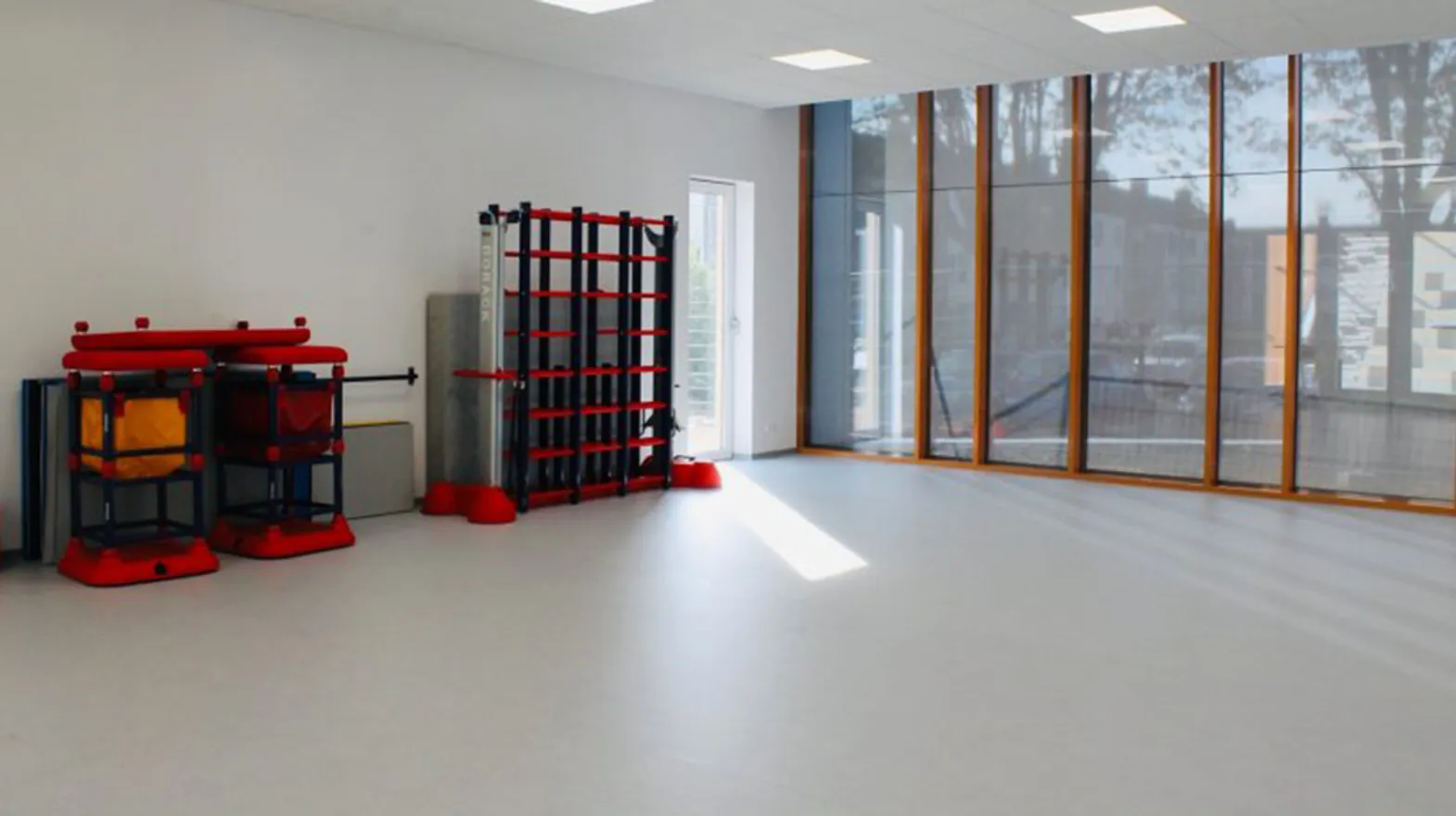 Gymzaal bij  BSO de Regenboog van kinderopvang Kind&co ludens
