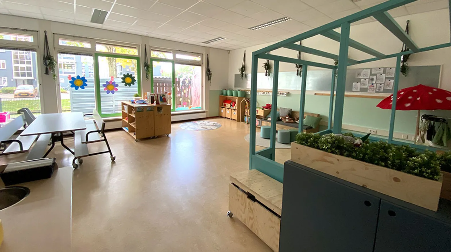 Groepsruimte bij Peuteropvang Gouda Bijenkorf van kinderopvang Kind&co ludens