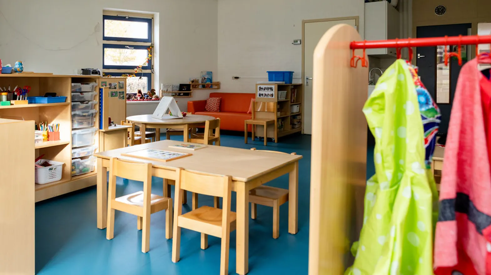 Groepsruimte bij Peuteropvang Houten Stek van kinderopvang Kind&co ludens