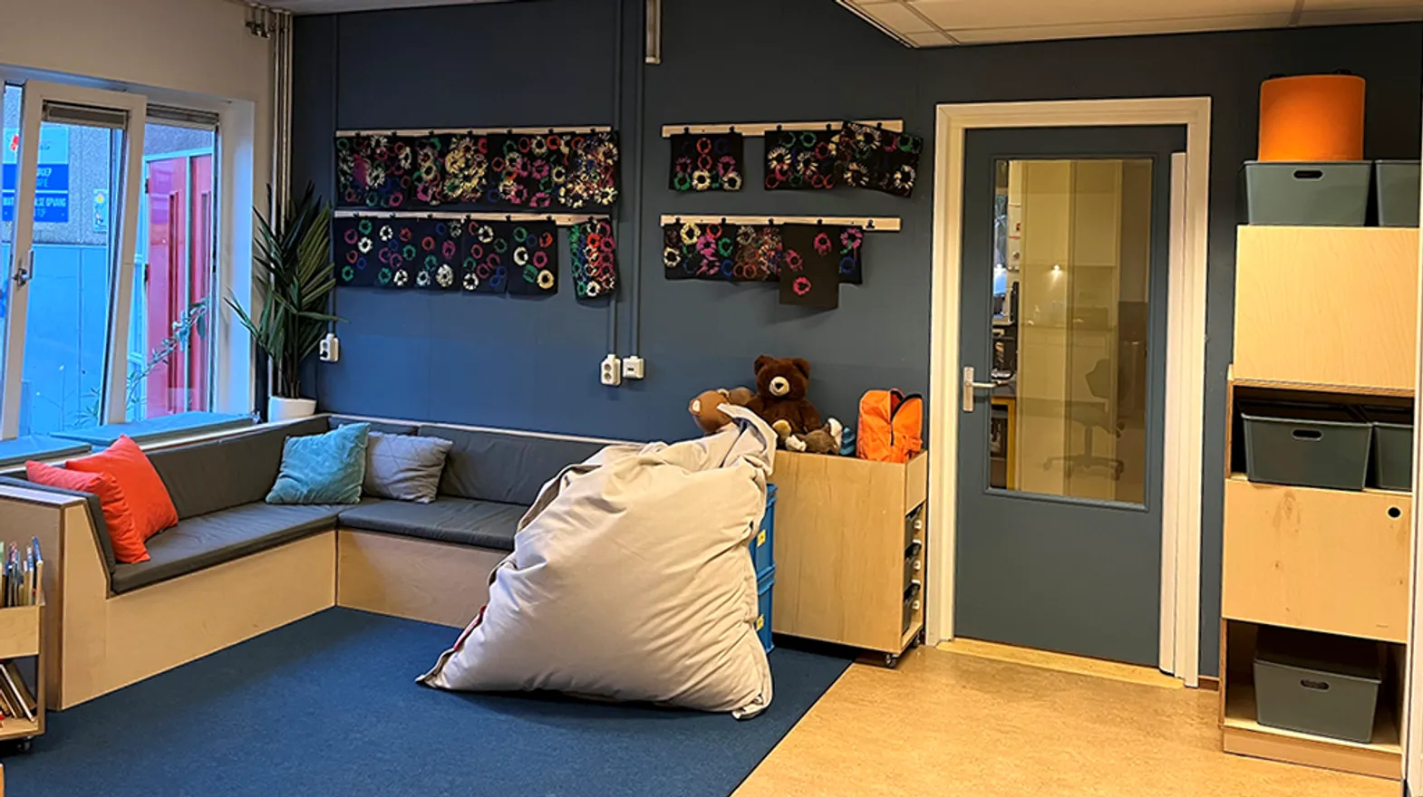 Groepsruimte bij Peuteropvang t Opstapje Maarssen van kinderopvang Kind&co ludens