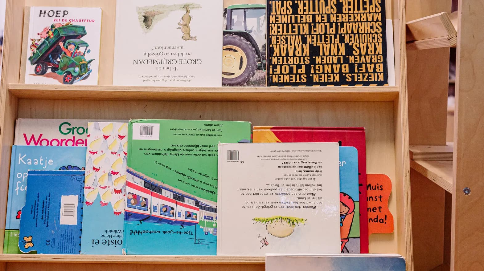 De boekenkast van peuteropvang Kadodder, Kind&co ludens