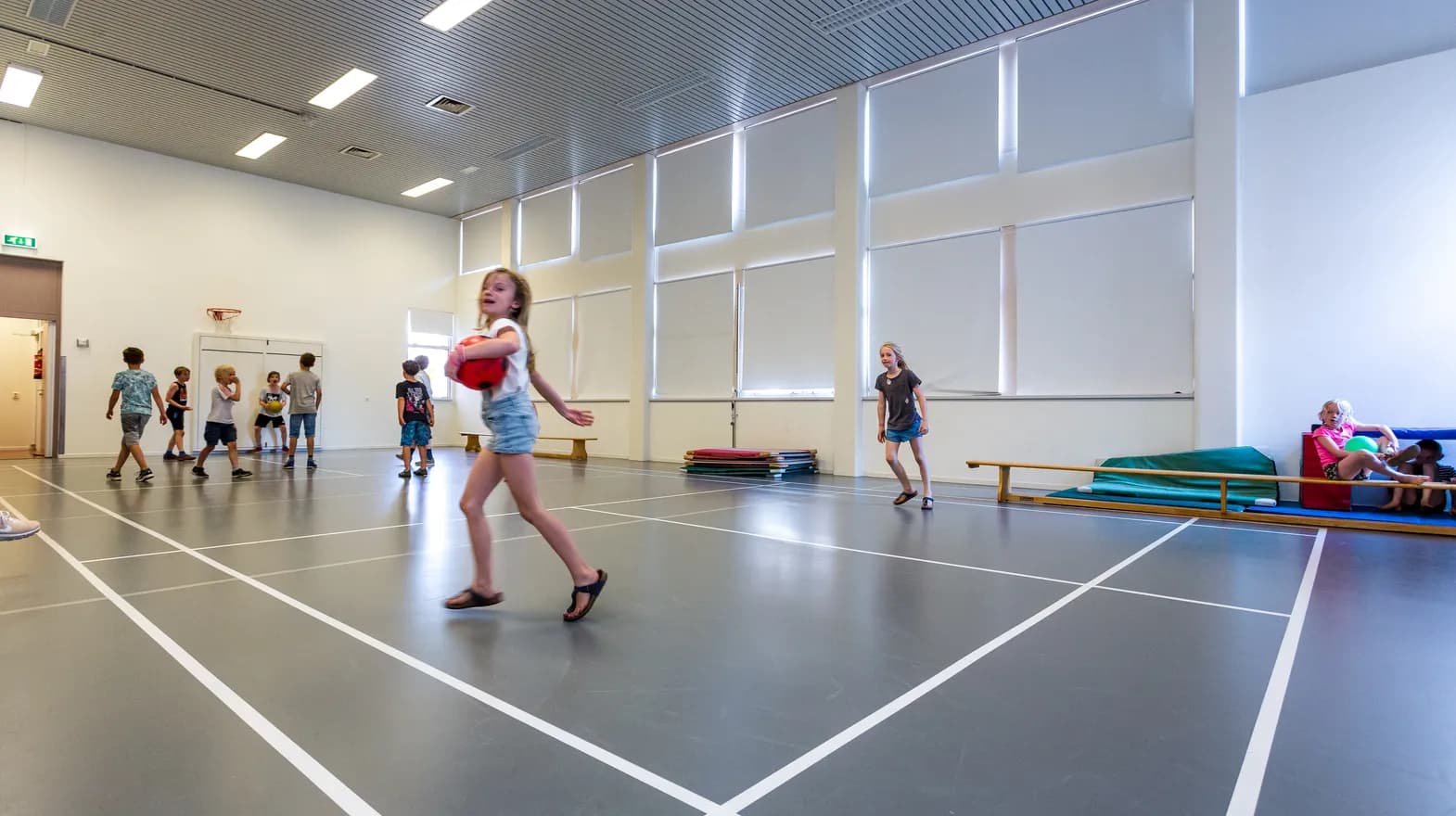 Gymzaal bij BSO Utrecht Kaktus van kinderopvang Kind&co ludens