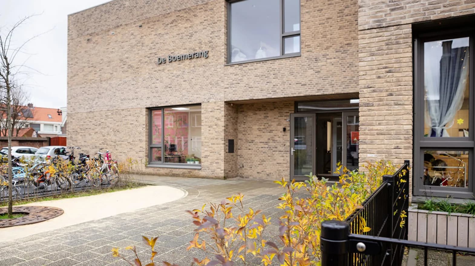 Gebouw van Peuteropvang Boemerang Utrecht bij kinderopvang Kind&co ludens