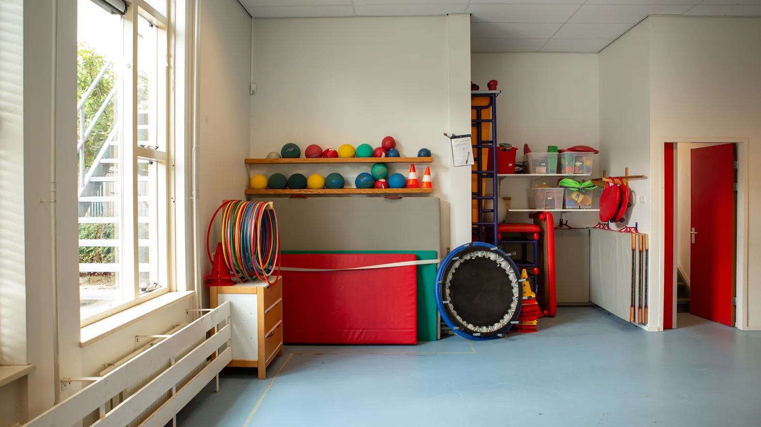 Gymruimte bij BSO Utrecht  De Margriet van kinderopvang Kind&co ludens