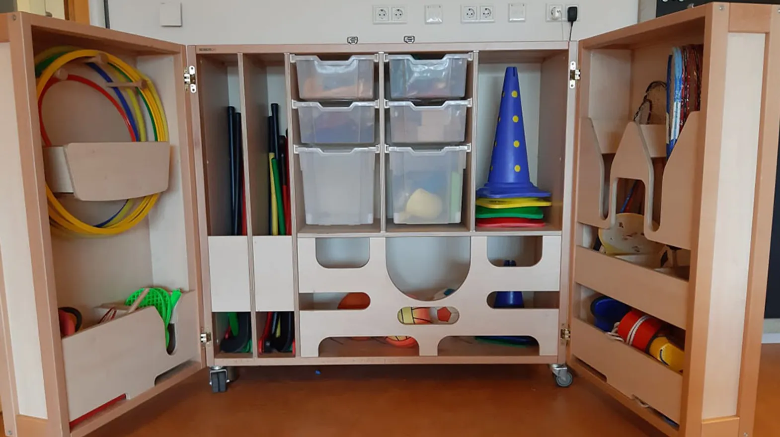 De groepsruimte van buitenschoolse opvang het Palet, kinderopvang Kind&co Ludens