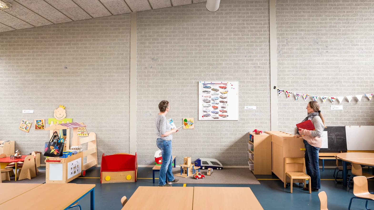 De groepsruimte bij peuteropvang Winnie de Pooh, Kind&co ludens