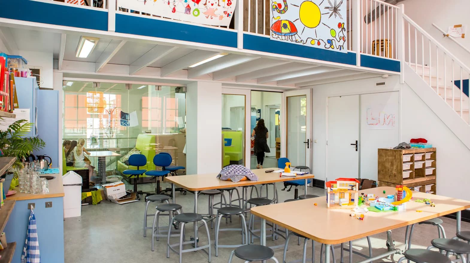 Groepsruimte bij BSO Utrecht Koekoek van kinderopvang Kind&co ludens