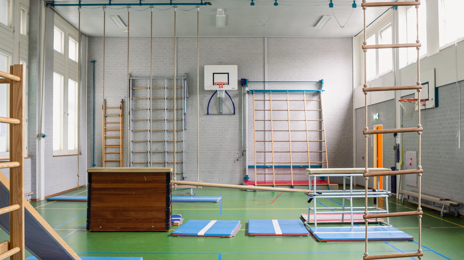 Gymzaal bij Peuteropvang de Pijlstaart Utrecht van kinderopvang Kind&co ludens