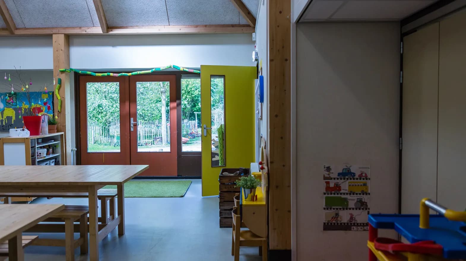 De Groepsruimte bij BSO Utrecht Maan van kinderopvang Kind&co ludens