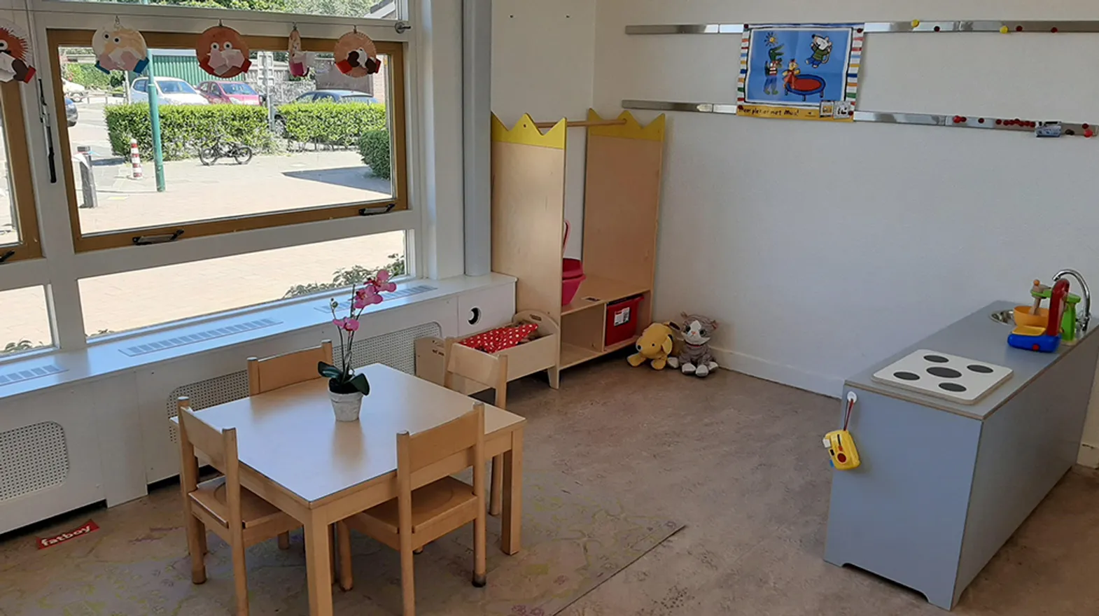 Groepsruimte bij BSO Zegveld van kinderopvang Kind&co ludens