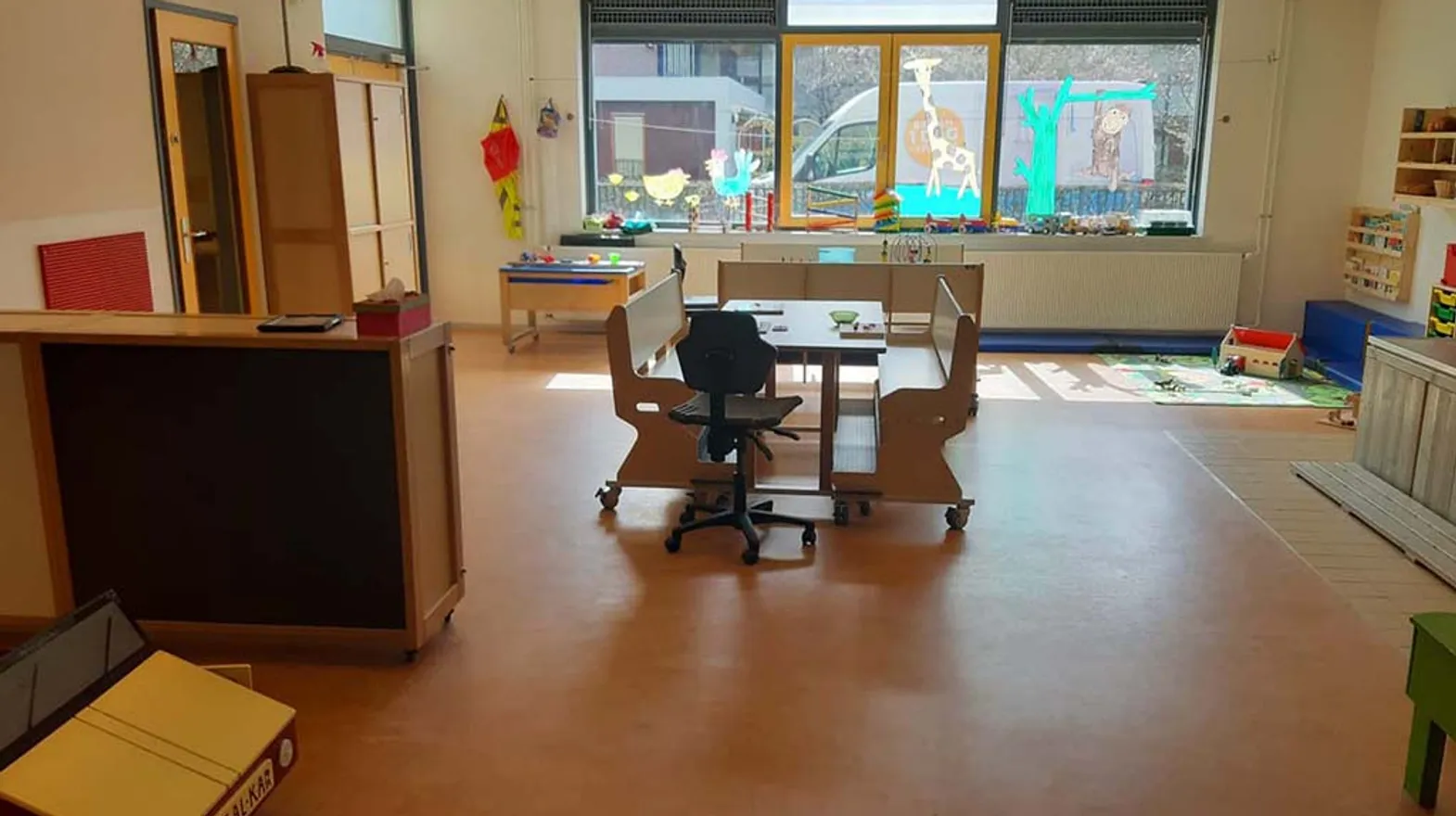 Groepsruimte bij peuteropvang Grutje in Odijk van kinderopvang Kind&co ludens