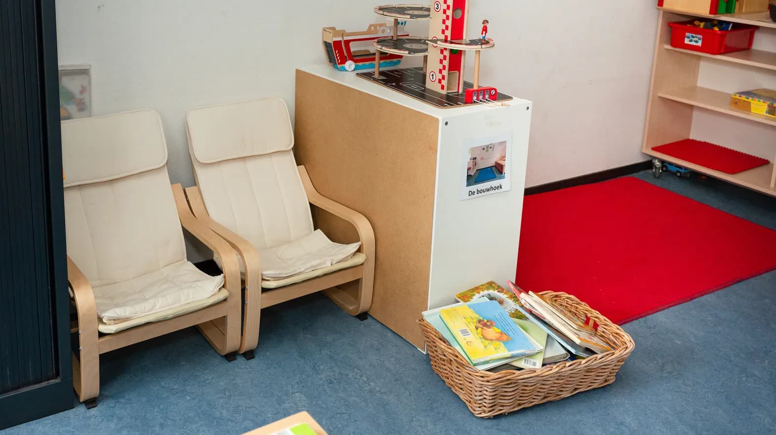 Zithoekje bij Peuteropvang De Pijlstaart Utrecht van kinderopvang Kind&co ludens