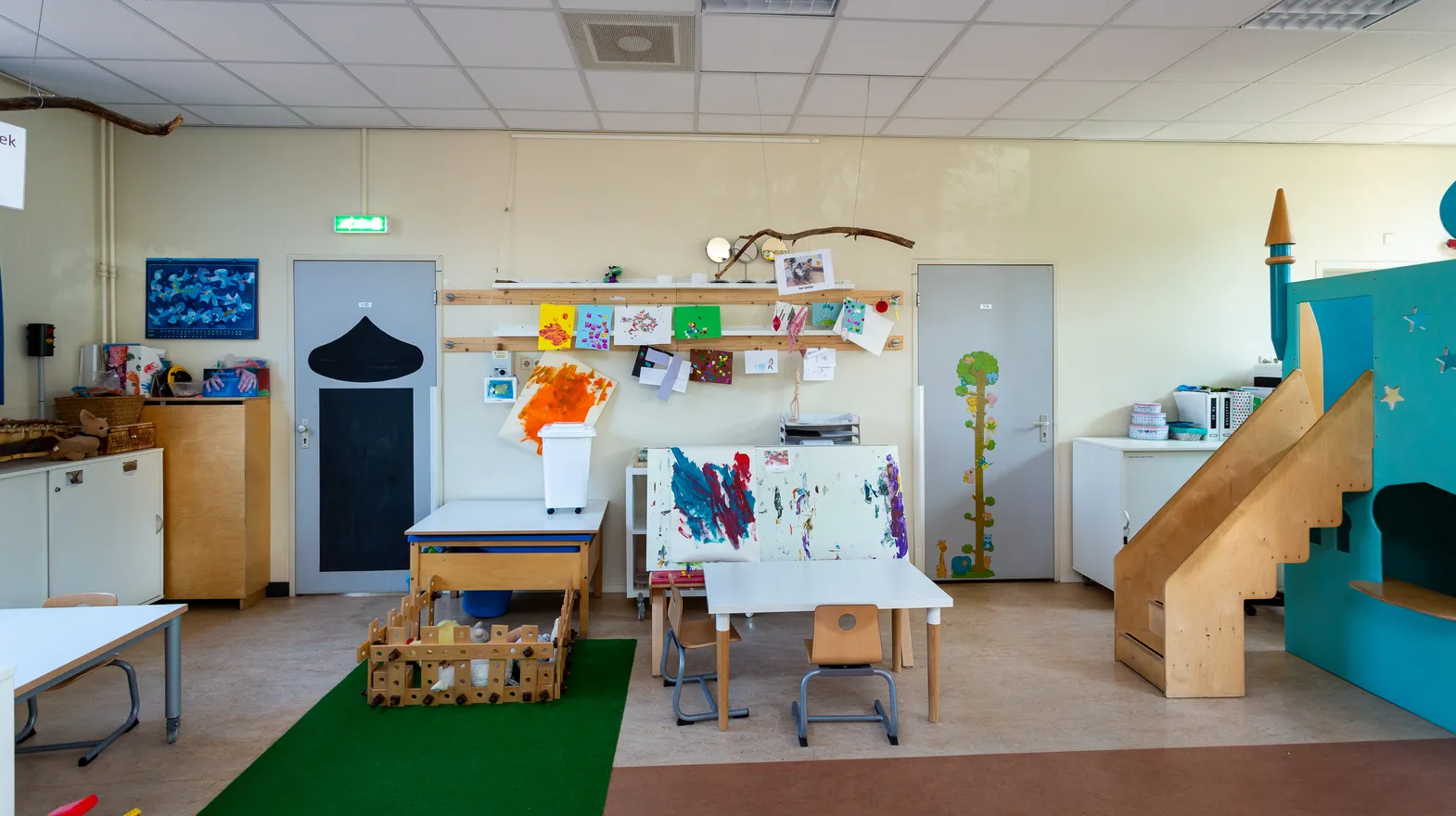 Groepsruimte bij BSO Utrecht De Leeuw  van kinderopvang Kind&co ludens