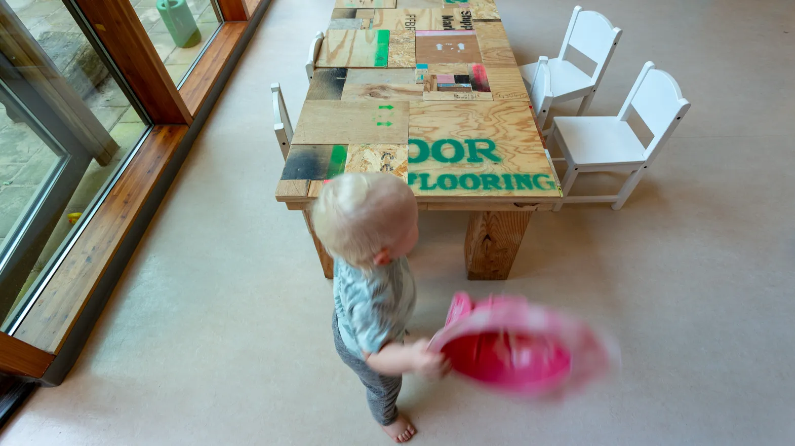 De bouwhoek van kinderdagverblijf Lieve en Bouwe, kinderopvang Kind&co ludens