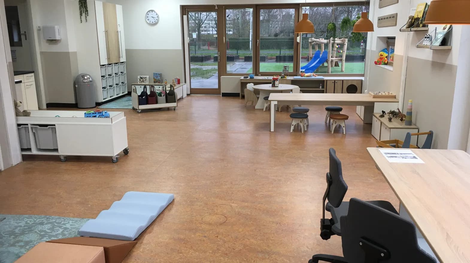 Groepsruimte van kinderdagverblijf Utrecht Woudrijk bij kinderopvang Kind&co ludens